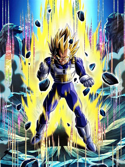 Ssj Vegeta Lr Dokkan Battle Hd By Clannadan On Deviantart