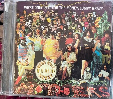 We Re Only In It For The Money Lumpy Gravy By Frank Zappa Cd