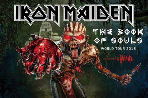 Iron Maiden The Book Of Souls World Tour 22072016 Assago Forum