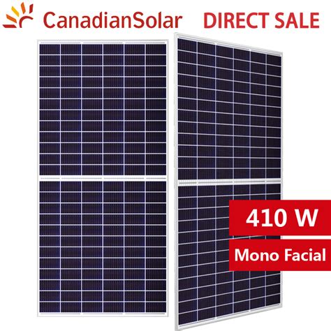 410W High Efficiency Solar Panel Half Cell Mono Module Canadian Solar