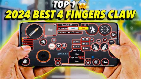 Best 4 Finger Claw Bgmi 4 Finger Bgmi Control Setting 4 Finger Vs 2