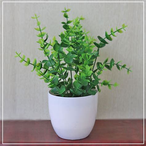 Washranp Artificial Foliage Plant Multipurpose Plastic Fadeless Vivid