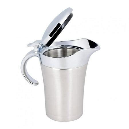 Rdeghly 304 Stainless Steel Thermal Insulated Double Wall Sauce Gravy ...