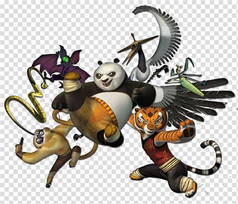 Kungfu Panda Art Illustration Po Master Shifu Giant Panda Kung Fu