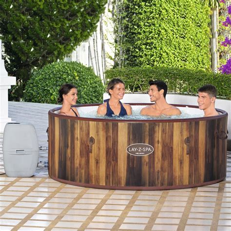 Uppbl Sbar Jacuzzi Lay Z Spa St Lucia Airjet X Cm Bestway