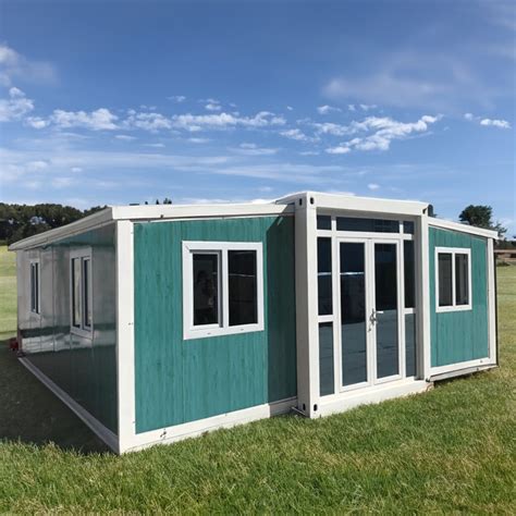 Comfortable Prefab Foldable Houses Expandable Shipping Container Homes