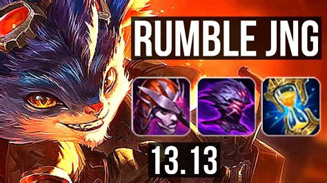 Rumble Vs Kayn Jng M Mastery Games Godlike Euw