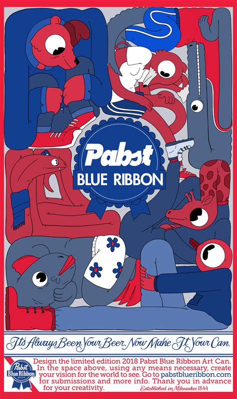 Gather Round Pabst Blue Ribbon Pabst Blue Ribbon