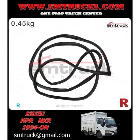 ISL94 308R ISUZU NPR NKR NHR DOOR WEATHERSTRIP LO RH