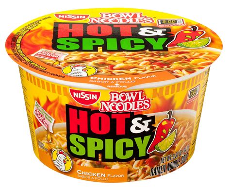 Nissin Hot Spicy Chicken Ramen Noodle Bowls 18 Ubicaciondepersonas