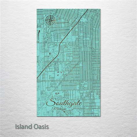 Southgate, Michigan Street Map | Street map, Family vacation spots