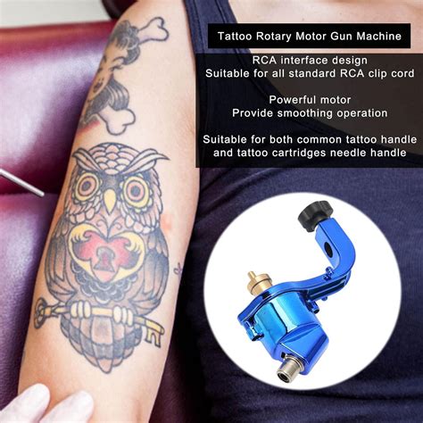 Interface Tattoo Rotary Motor Gun Colors Rotary Tattoo Machine Gun