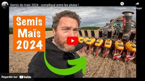 Semis De Ma S Compliqu S Avec La Pluie Wikiagri Actualit