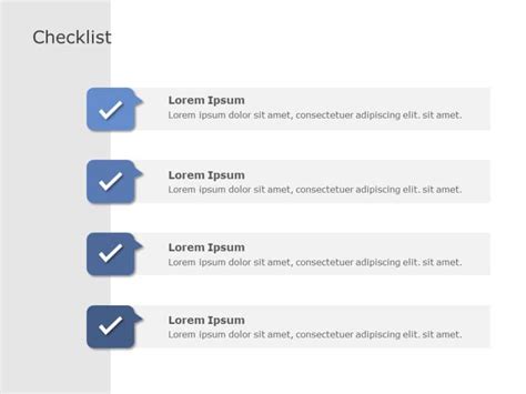 Free Checklist Powerpoint Templates Download From 31 Checklist