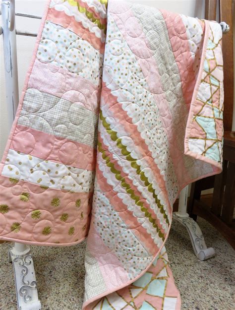 Baby Quilt for Sale, Baby Nursery Bedding, Handmade Baby Quilt, Crib ...