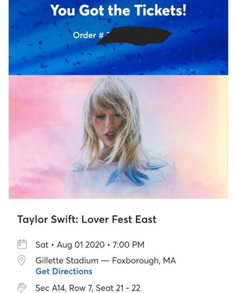 Taylor Swift: Taylor Swift Lover Fest East Tickets Stubhub