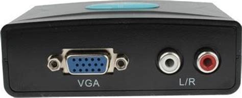 Let Op Type Vga Naar Hdmi Converter Met Audio Fy Zwart Bol