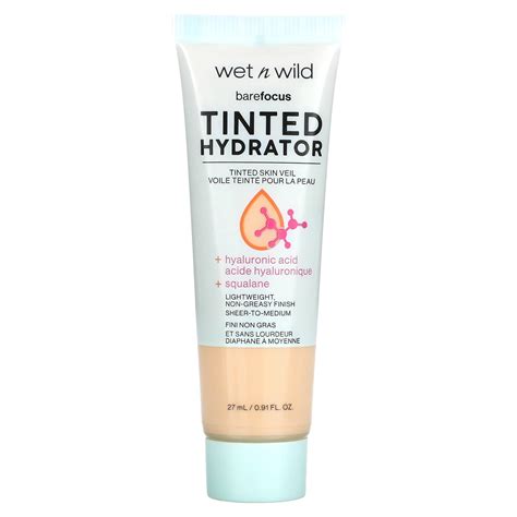 Wet N Wild Barefocus Tinted Hydrator Fair 091 Fl Oz 27 Ml