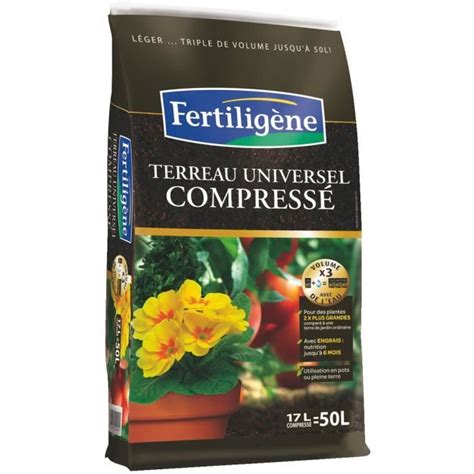 Terreau Universel Compress Fertilig Ne Cdiscount Jardin