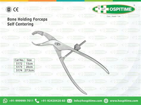 Self Centering Bone Holding Forceps At 99 Bone Holding Forceps In