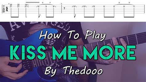 How To Play Kiss Me More By Doja Cat Thedooo Mini Cover Arrangement