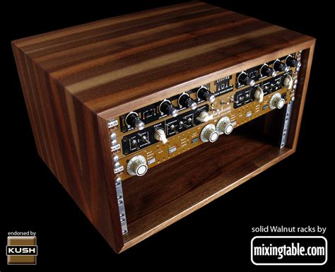 19 Inch Walnut Racks For Audio Gear By Home Music