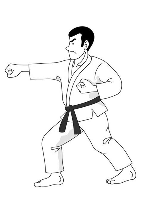 Dibujo De Judo Para Colorear Porn Sex Picture