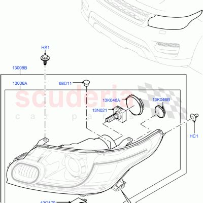 Land Rover Defender (2007-2016) STRIKER - LATCH, HWK500220PUY ...