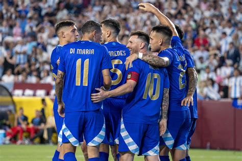 Argentina X Canad Quando E Onde Assistir Abertura Da Copa Am Rica