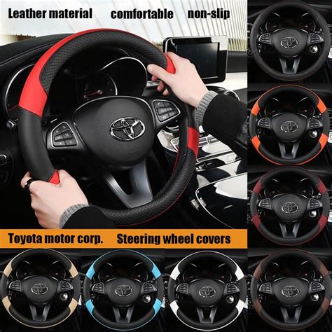 2021High Quality Model Toyota Steering Wheel Cover Vios Camry Altis