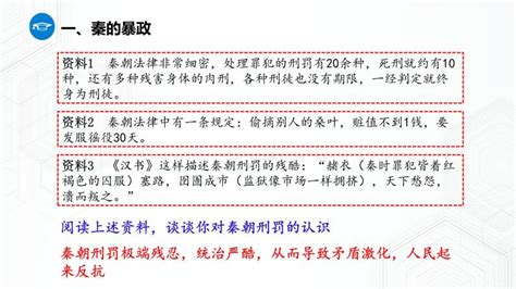 初中历史与社会人教版 新课标八年级上册第二课 秦末农民起义与汉朝的建立备课ppt课件 教习网课件下载