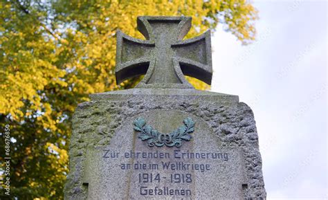 Foto Stock Erster Weltkrieg Kriegerdenkmal Mahnmal Kriegsopfer