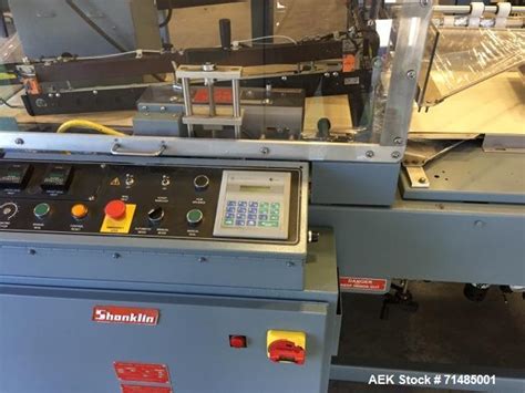 Used Shanklin Automatic L Bar Sealer Model A