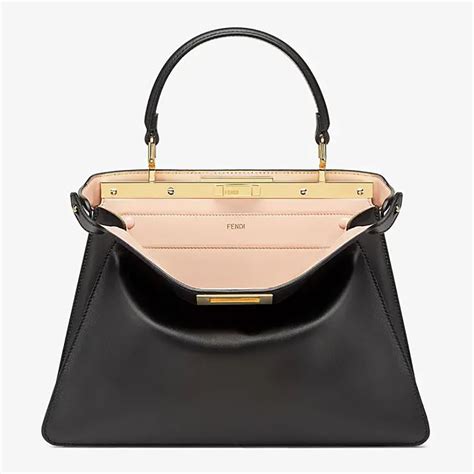 Fendi Women Peekaboo Iseeu Medium Leather Bag