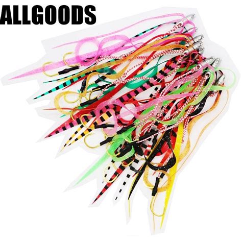 Allgoods Biomimetic Twin Hooks Jig Skirt Hooks