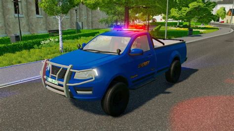 Pickup Polizei V Farming Simulator