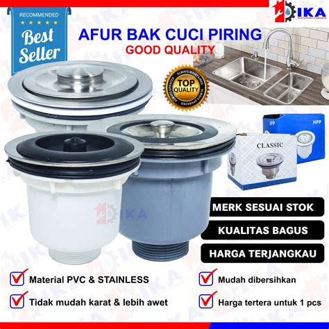 Jual Afur Keranjang PVC Saringan Bak Cuci Piring Wastafel Sink Plastik