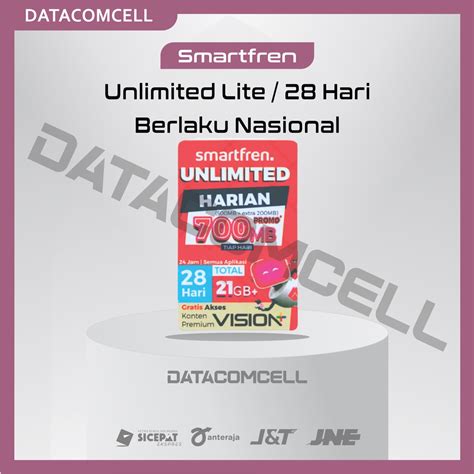 Jual VOUCHER SMARTFREN NASIONAL 700Mb UNL LITE 28 Hari Shopee Indonesia