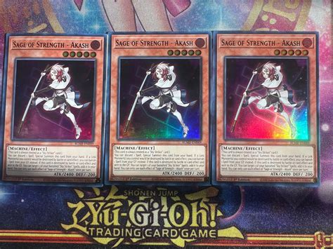 Yugioh X3 Sage Of Strength Akash BLMR EN049 Ultra Rare 1st Edition NM