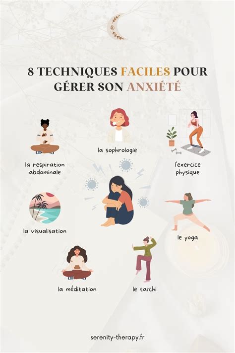 8 techniques faciles pour gérer son anxiété Serenity Therapy