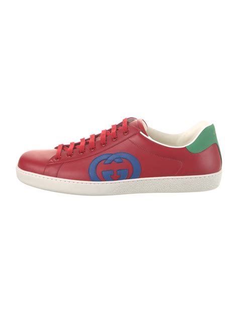 Gucci Ace Sneakers - Red Sneakers, Shoes - GUC1203948 | The RealReal