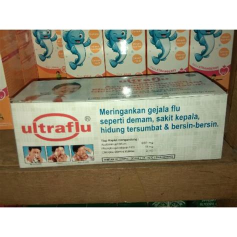 Jual Ultraflu Box Isi 25 Strip Shopee Indonesia