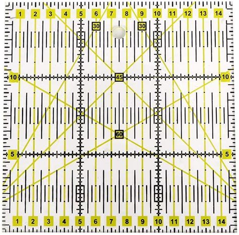 KEYREN DIY acrílico Reglas de Costura Medida Herramienta de Acolchado