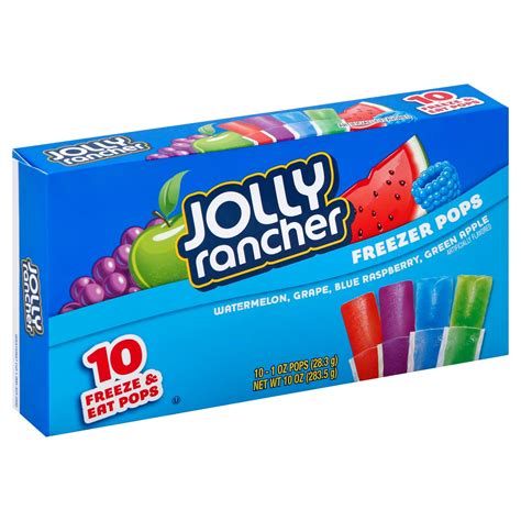 Jolly Rancher Freezer Pops Shop Bars And Pops At H E B