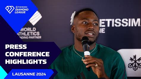 Lausanne 2024 Press Conference Highlights Wanda Diamond League YouTube