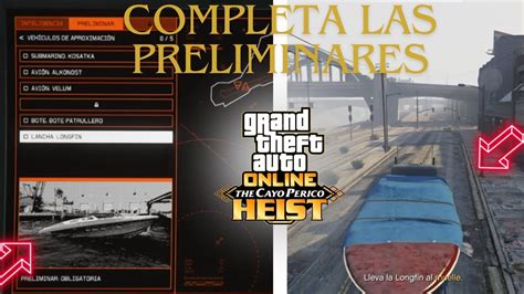 Como Hacer El Golpe Al Cayo Perico En Solo En Gta Online Gu A