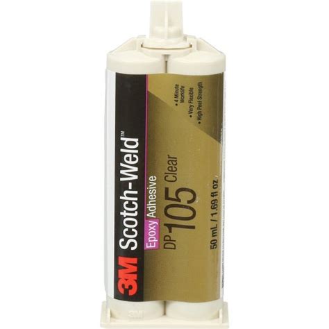 3m™ Dp105 Clear Epoxy Adhesive Hollistons Inc