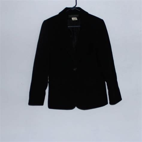 Harve Benard Jackets And Coats Vintage Harve Benard By Bernard Holtzman Black Wool Blend