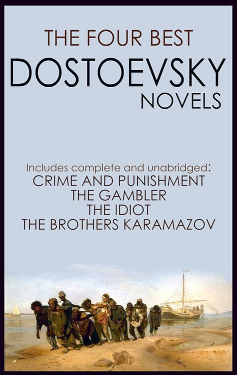 The Four Best Dostoevsky Novels Illustrated Kindle Edition By