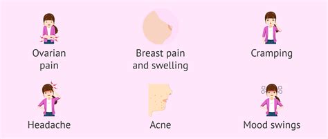 Symptoms during the menstrual cycle